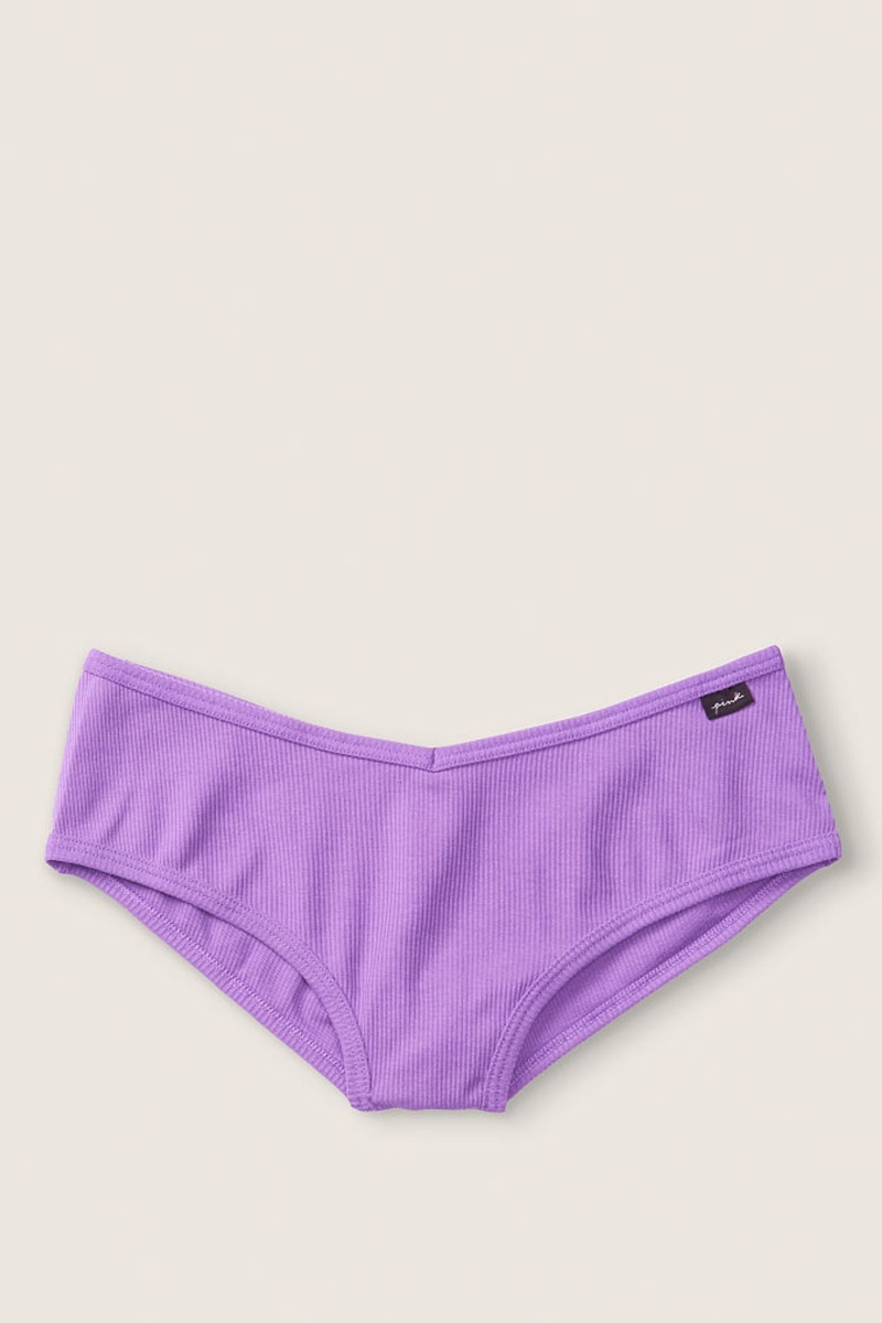 Victoria\'s Secret Algodon Cheeky Panties Moradas | 724358LHP