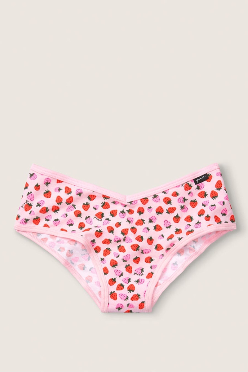 Victoria\'s Secret Algodon Cheeky Panties Moradas | 820143ZKM