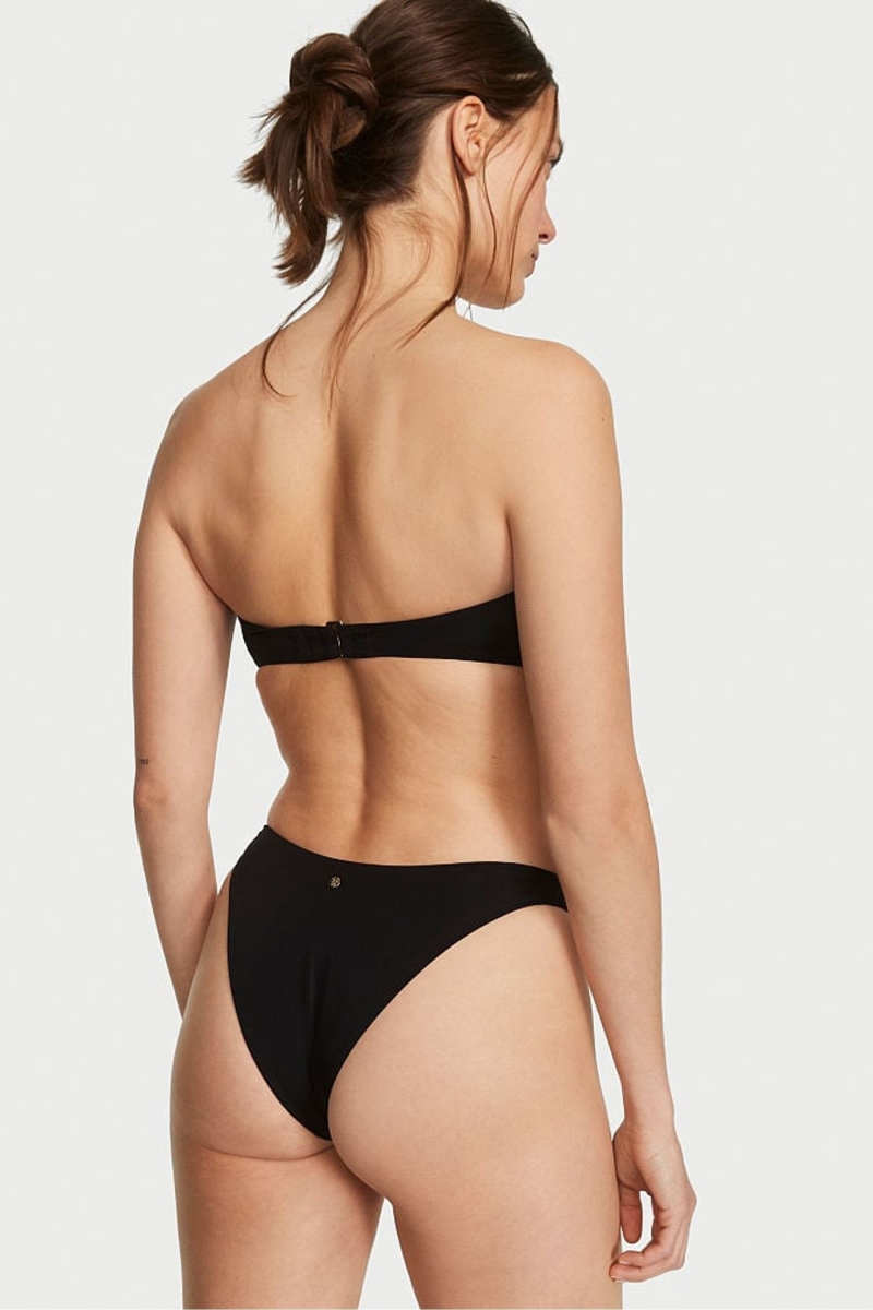 Victoria's Secret Bandeau Swim Bikini Top Negras | 865390EGR