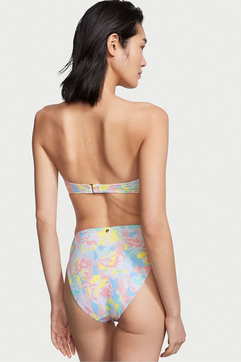 Victoria's Secret Bikini Bottom Camuflaje Azules | 572814FRK