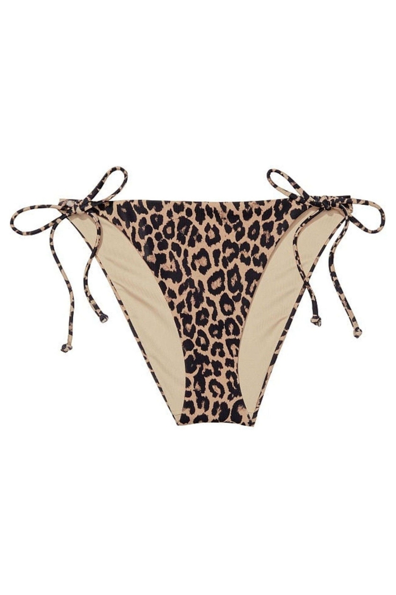 Victoria's Secret Bikini Bottom Marrones Leopardo | 907352YLP