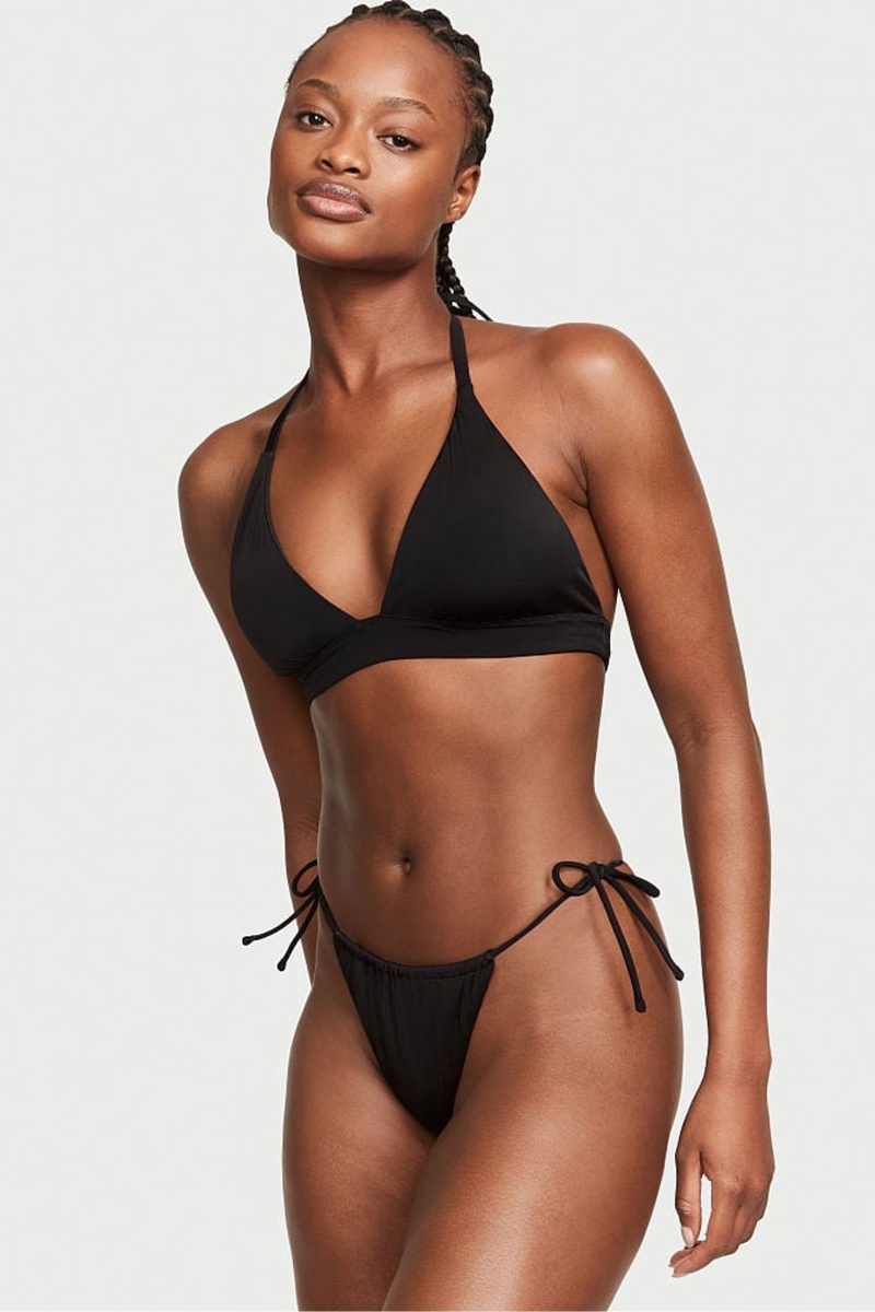 Victoria\'s Secret Bikini Bottom Negras | 961270XRI