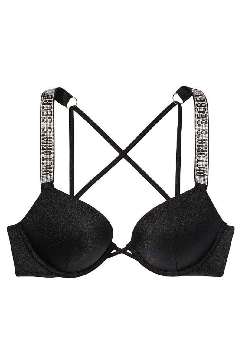 Victoria's Secret Bikini Top Negras | 604139XLK