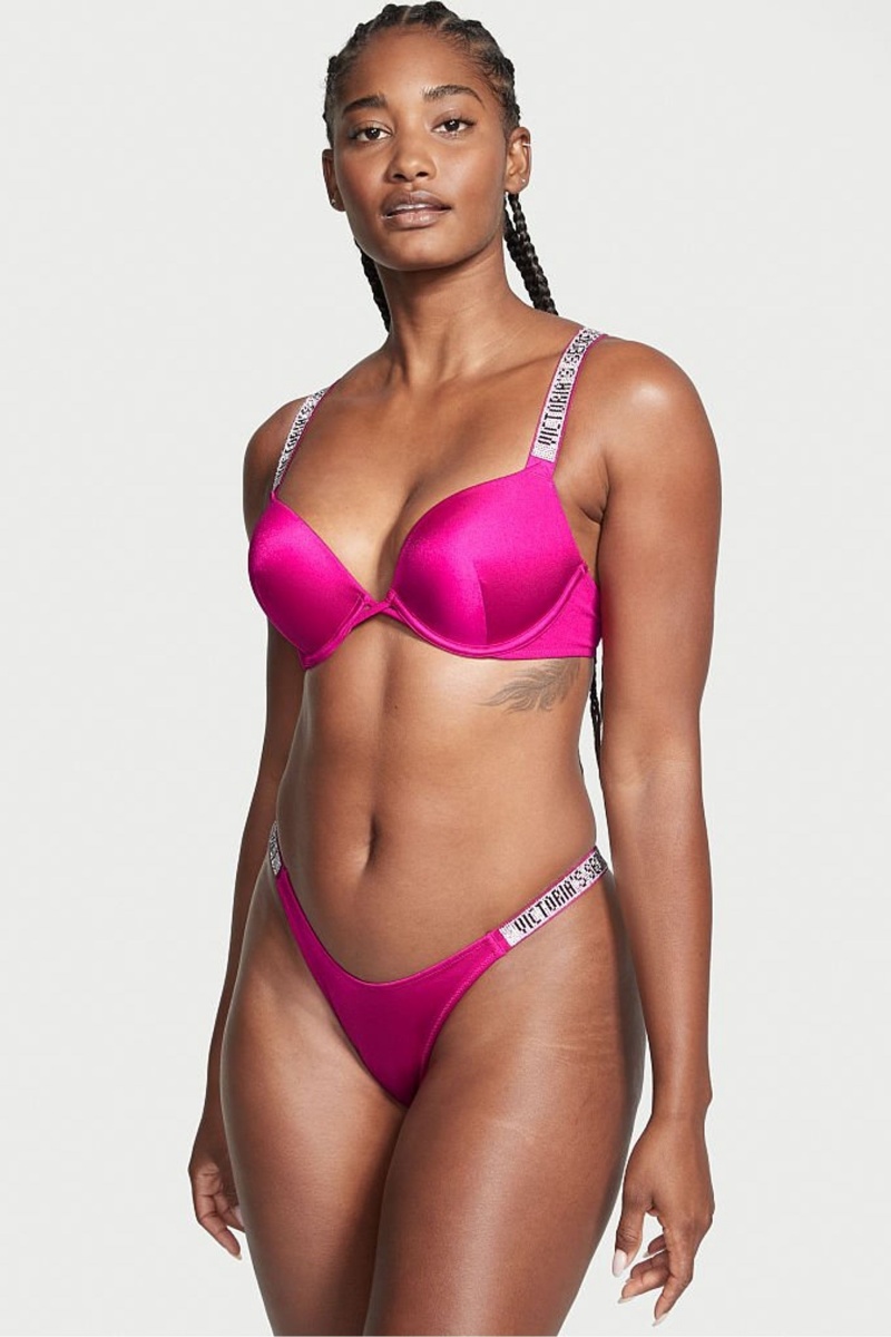 Victoria\'s Secret Bikini Top Negras | 825603NUP