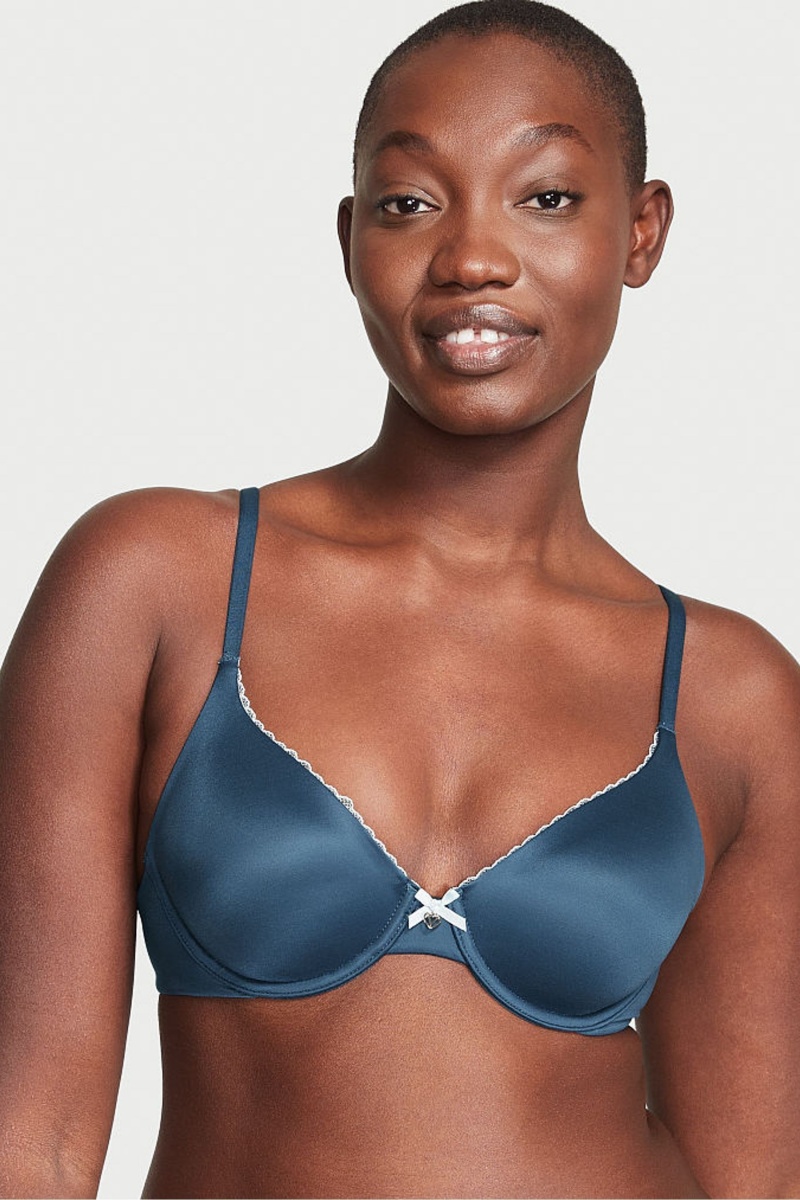 Victoria\'s Secret Body by Victoria Smooth Lightly Forro Full Cup Bra Negras | 609271GPT