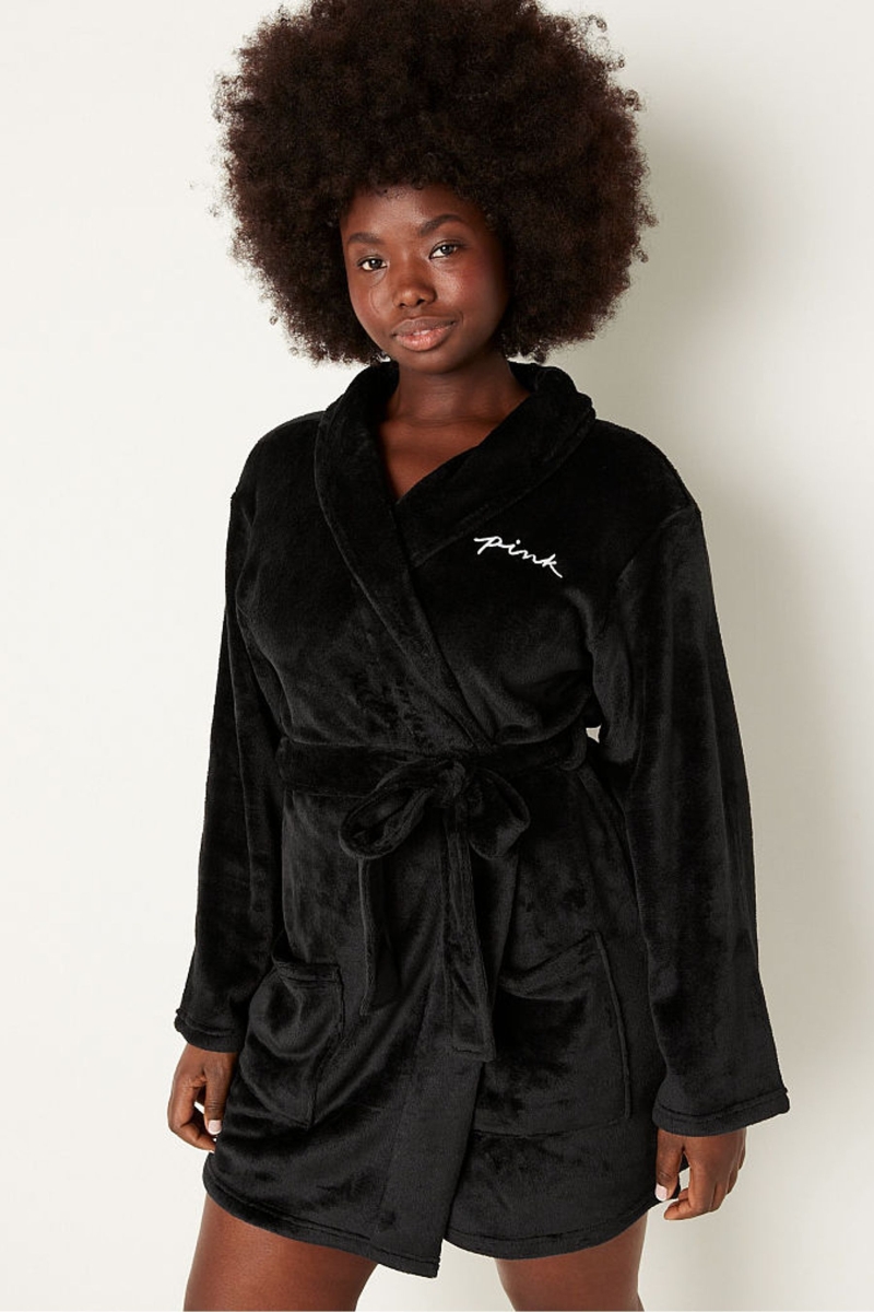 Victoria\'s Secret Cosy Dressing Gown Negras | 610582SBV