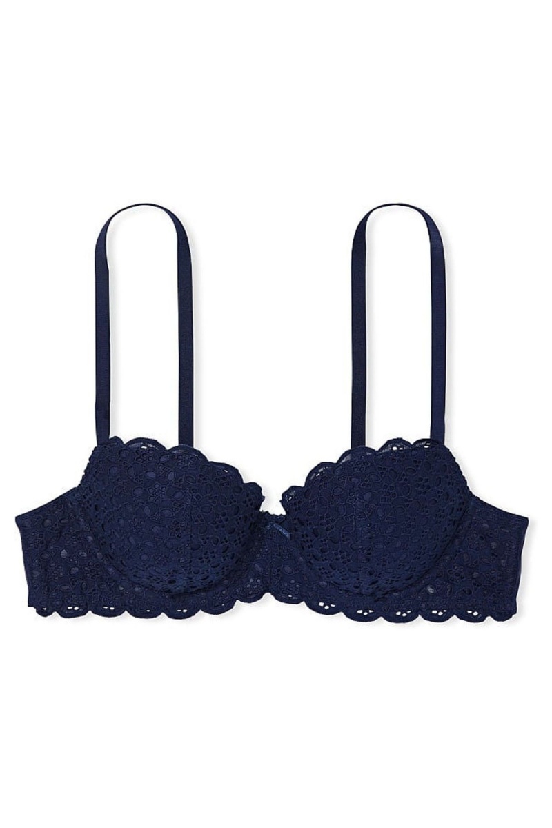 Victoria's Secret Dream Angels Broderie Scalloped Trim Bra Ensign | 860513DYV