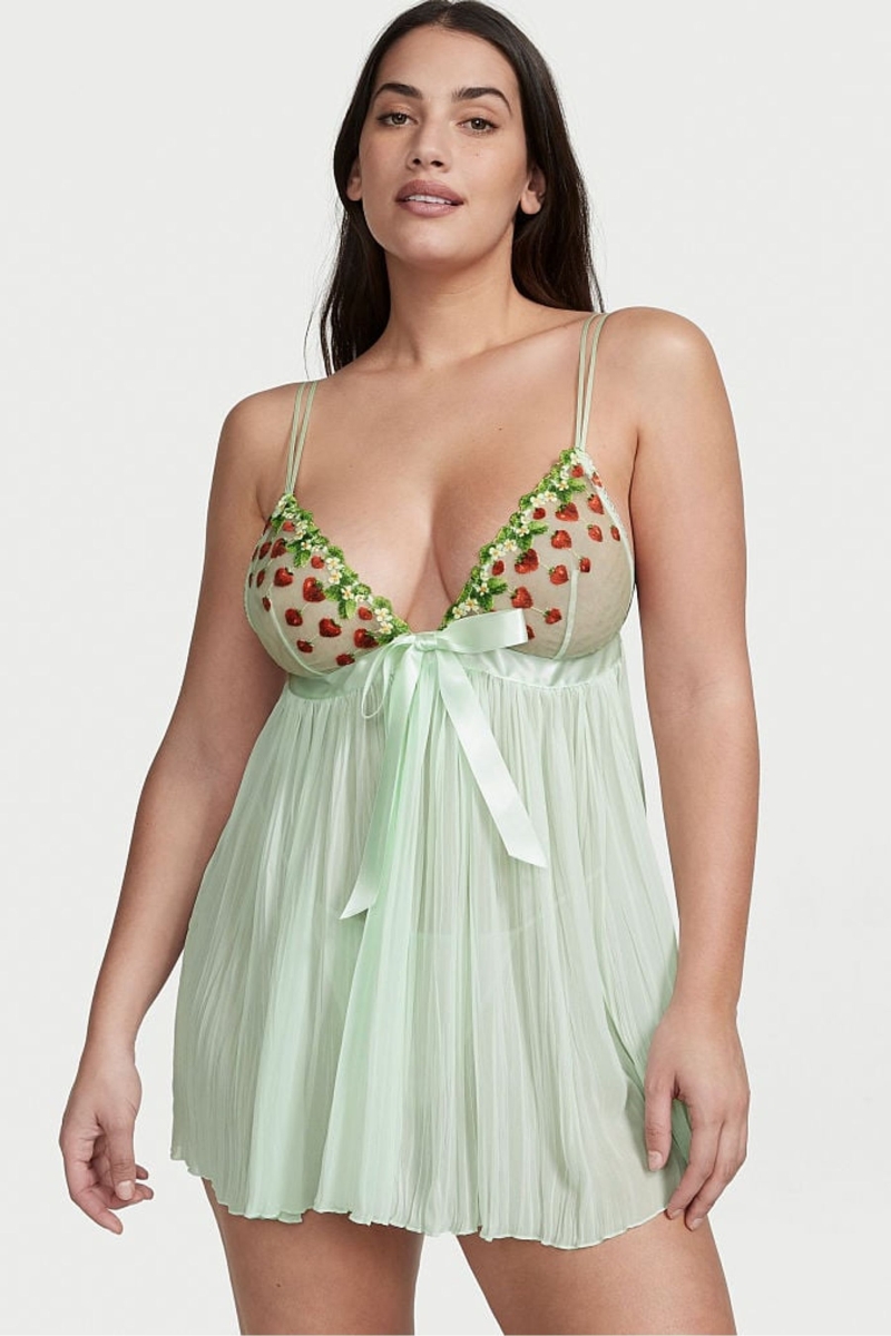 Victoria\'s Secret Dream Angels Dream Angels Babydoll Verde | 354086CRK