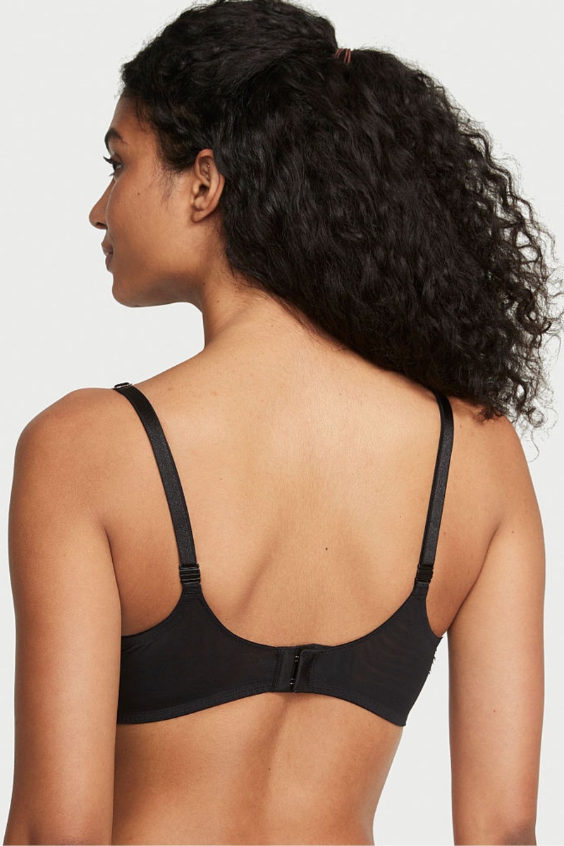 Victoria's Secret Dream Angels Encaje Bra Negras | 473851EAI