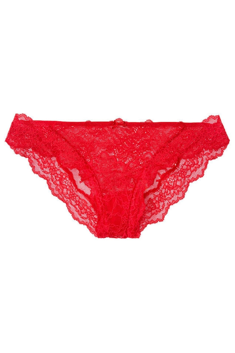 Victoria's Secret Dream Angels Encaje Cheeky Panties Blancas | 269137DOA