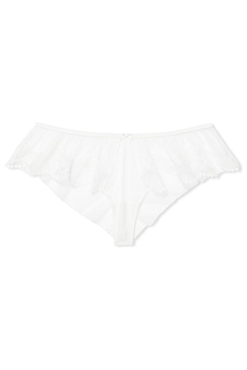 Victoria's Secret Dream Angels Encaje Cheeky Panties Blancas | 701285JRU