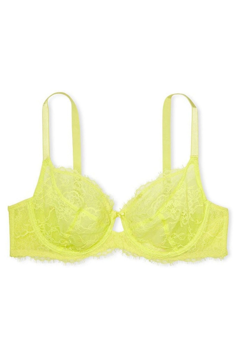 Victoria\'s Secret Dream Angels Encaje Full Cup Unlined Bra Amarillo | 628739KIG