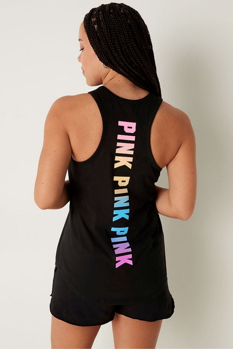 Victoria's Secret Everyday Ringer Tank Azules | 057943OLP