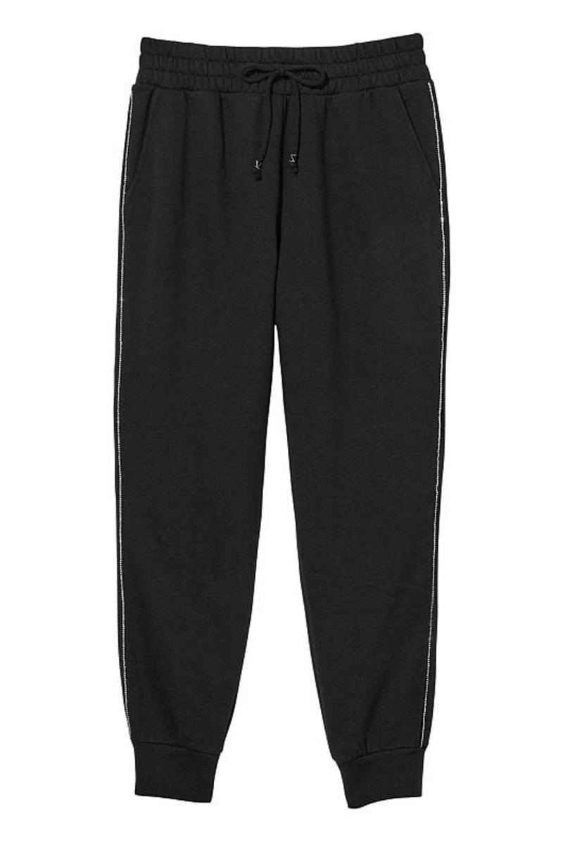 Victoria's Secret Fleece Jogger Negras | 124607YKS