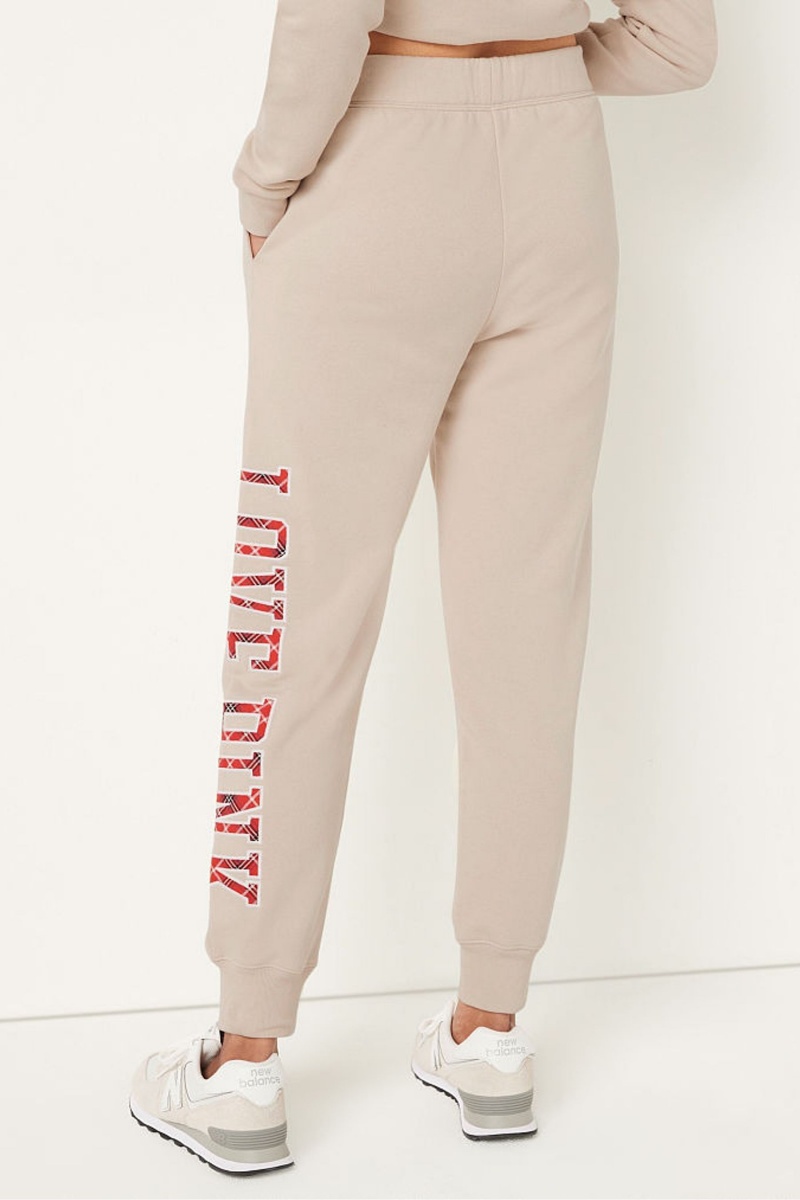 Victoria's Secret Fleece Lounge Jogger Rosas | 314826YRL