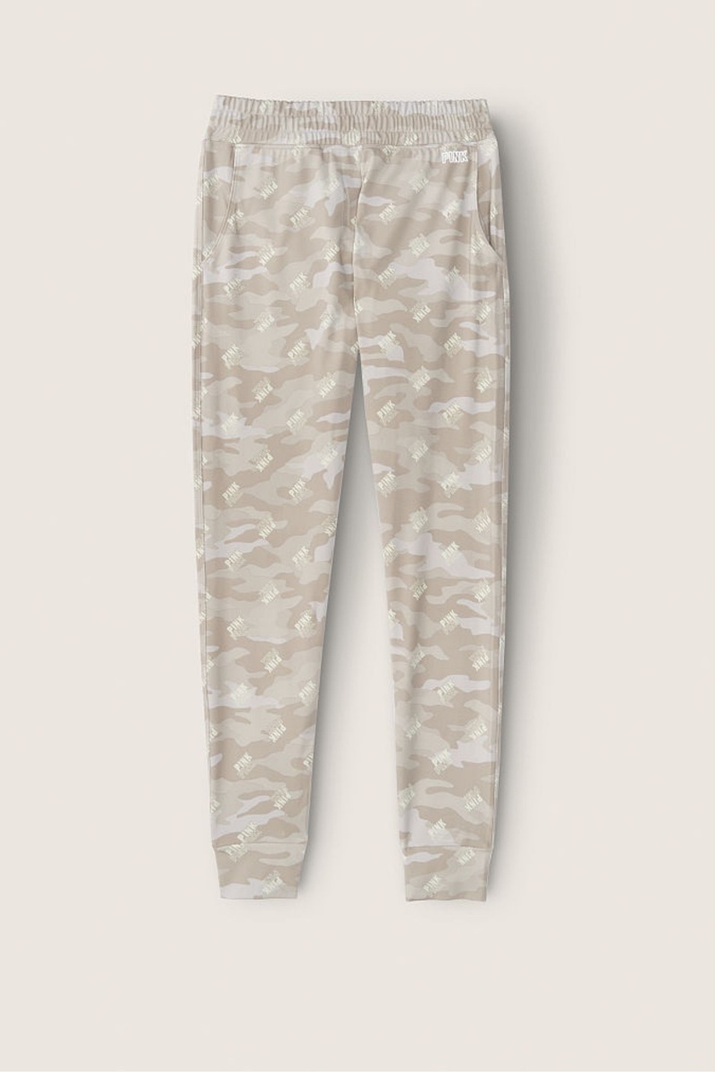 Victoria's Secret High Cintura Flaco Jogger Peppercorn | 140823OUJ