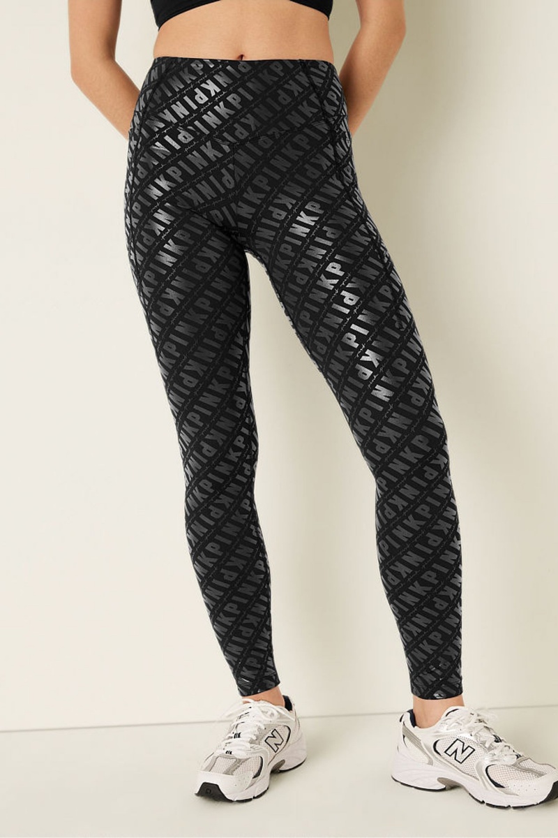 Victoria\'s Secret High Cintura Full Length Legging Negras | 289056YEN