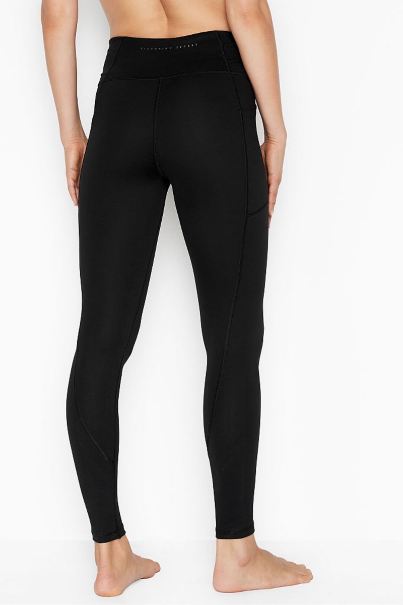 Victoria's Secret High Cintura Legging Negras | 584397HYU