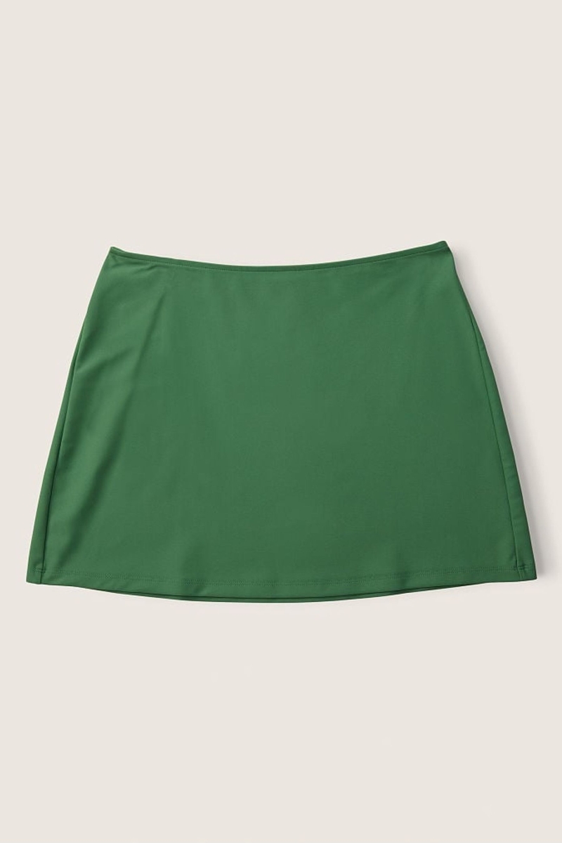 Victoria\'s Secret High Cintura Swim Mini Skirt Verde Menta Gris | 740913MAH