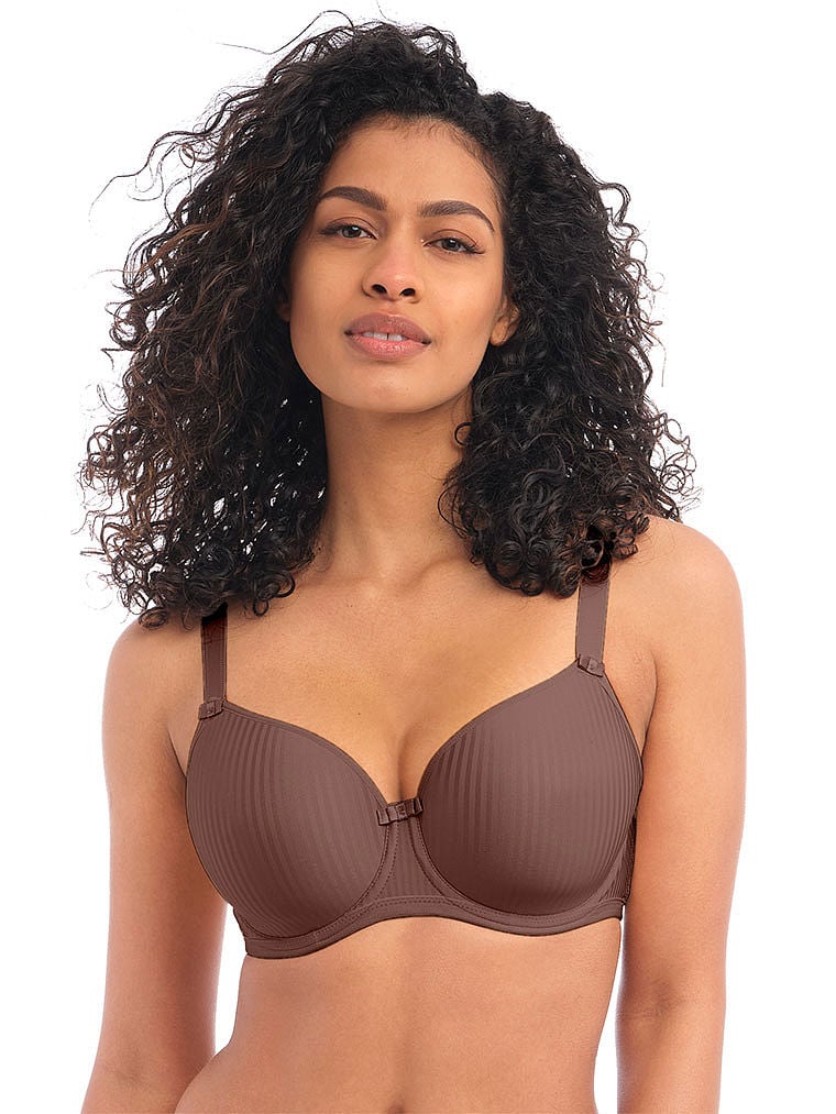 Victoria\'s Secret Idol Underwire Molded Balconette T-Shirt Bra Cafe | 781590BPQ