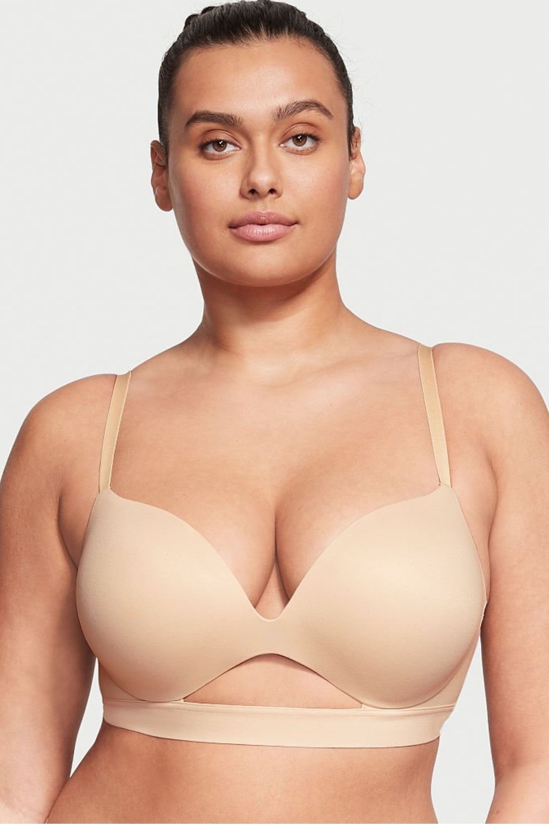 Victoria\'s Secret Incredible Smooth Non Wired Push Up Bra Negras | 842607GJB