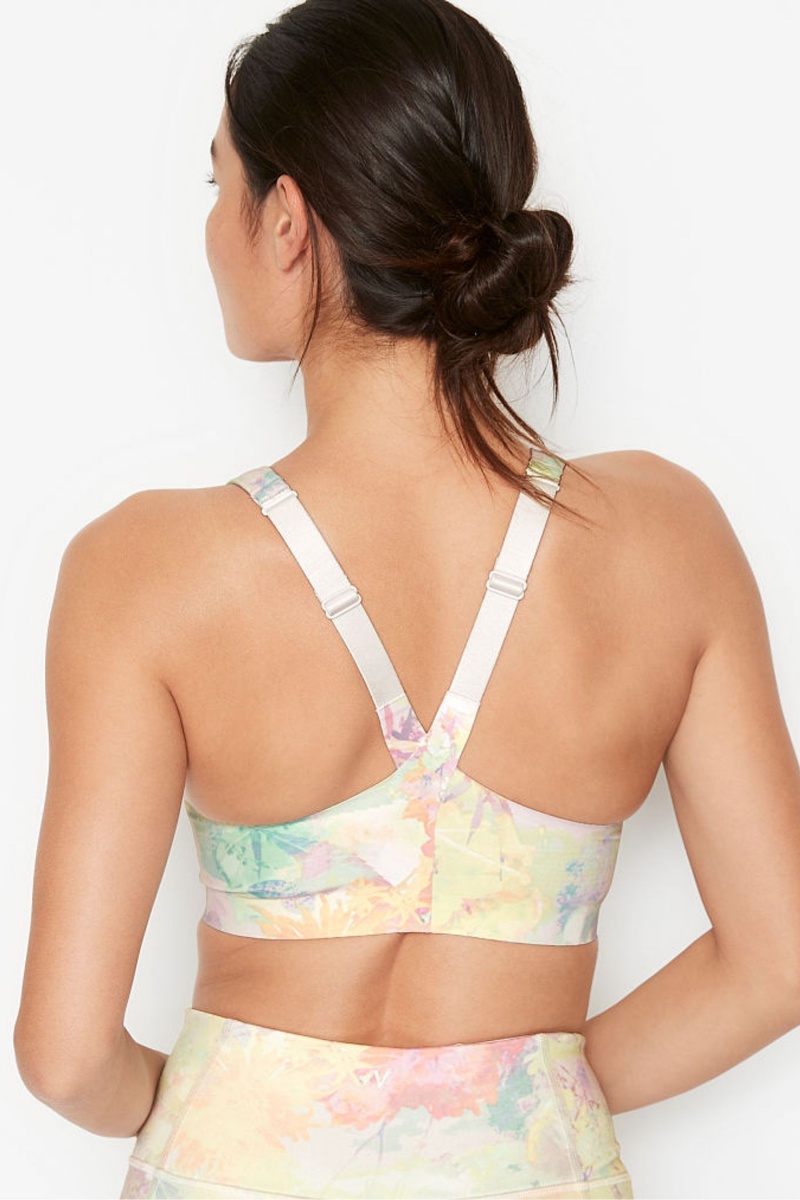 Victoria's Secret Knockout High Impact Racerback Zip Up Sports Bra Albaricoque Naranjas | 470631GMD