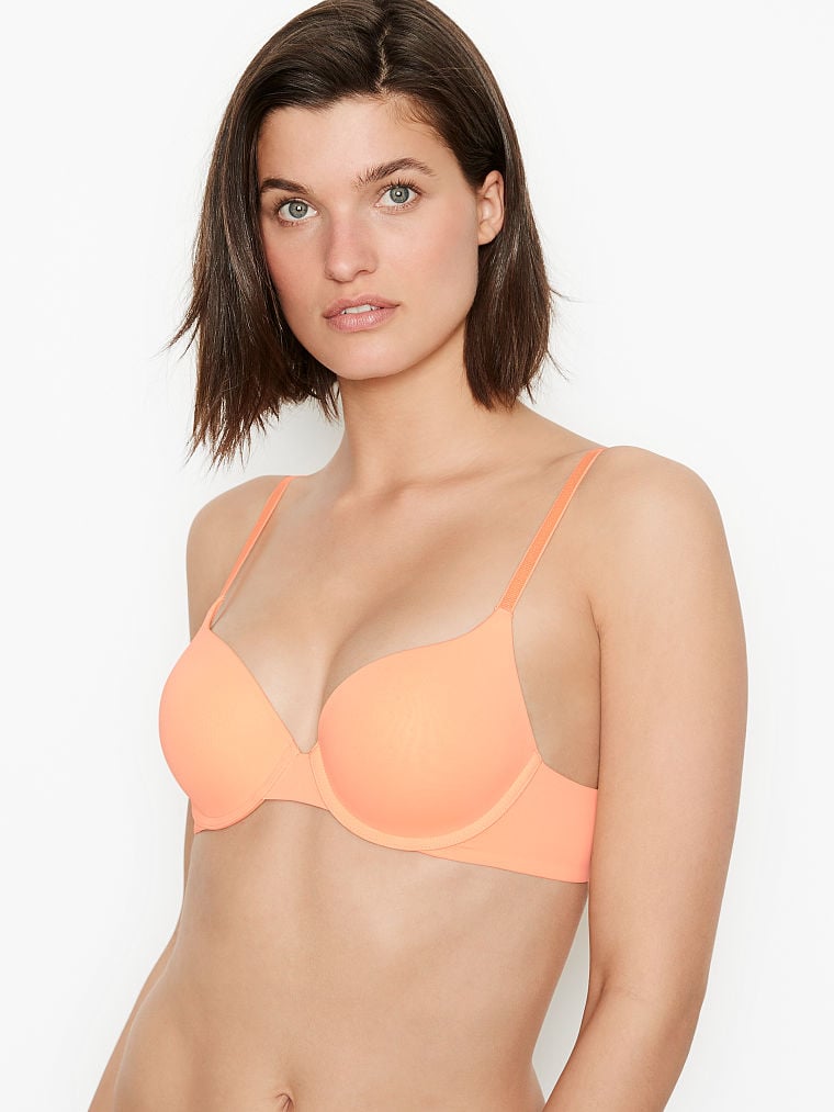 Victoria\'s Secret Light Push-Up Perfect Shape Bra Peach | 158032UID