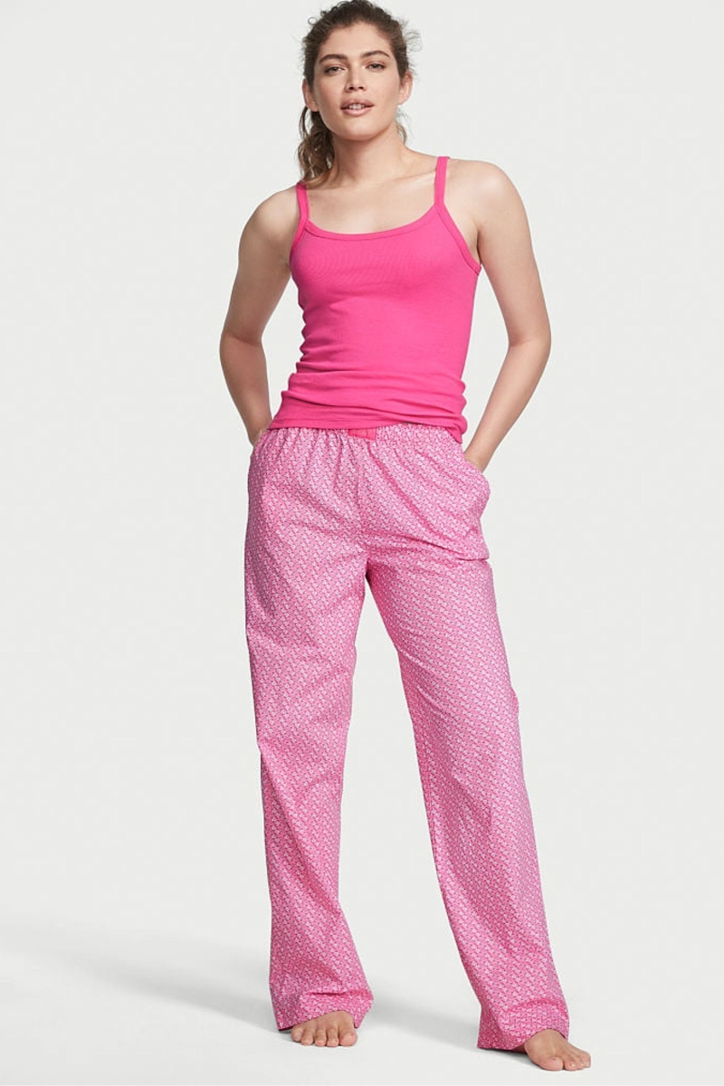 Victoria\'s Secret Long Pyjamas Azules | 527396XVF