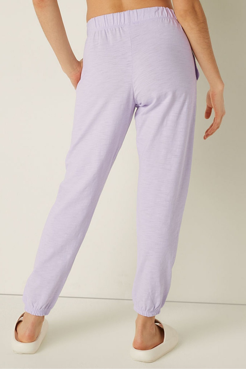 Victoria's Secret Lounge Algodon Joggers Moradas | 761804IJE