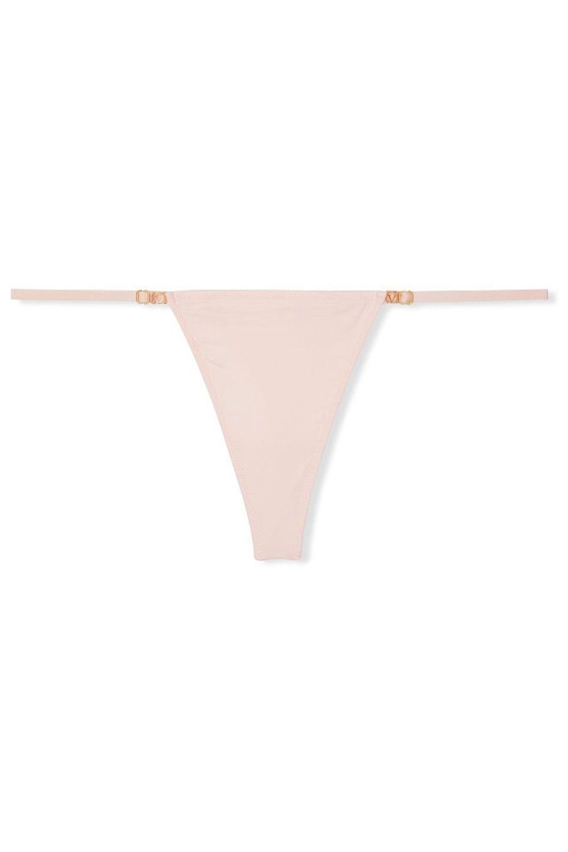 Victoria's Secret Love Cloud Adjustable String Tanga Panties Moradas | 762853UJC