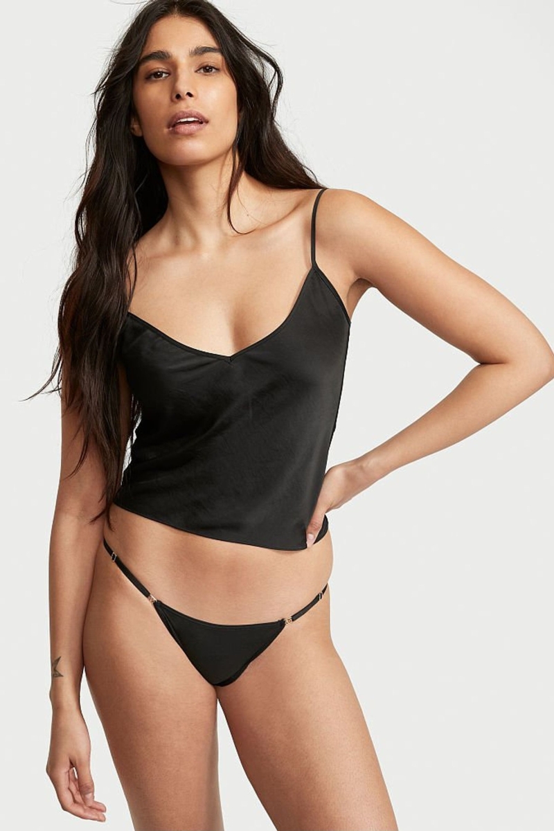 Victoria\'s Secret Love Cloud Smooth Bikini Panties Negras | 678513GXT