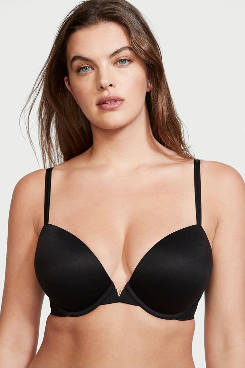 Victoria\'s Secret Love Cloud Smooth Bra Negras | 137258ZYO