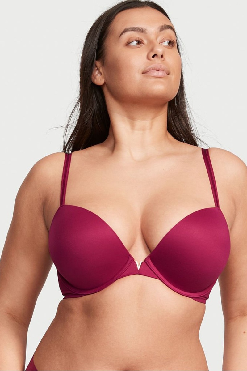 Victoria\'s Secret Love Cloud Smooth Bra Rojas | 697182PSX