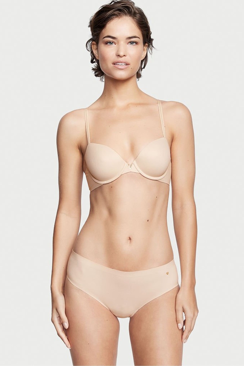 Victoria\'s Secret Love Cloud Smooth Hipster Panties Champagne Nude | 150342TIR