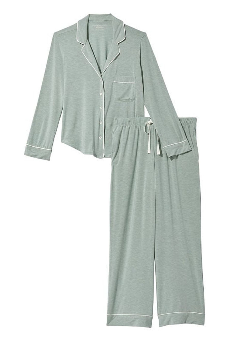 Victoria's Secret Modal Long Pyjamas Gris | 689571DKI