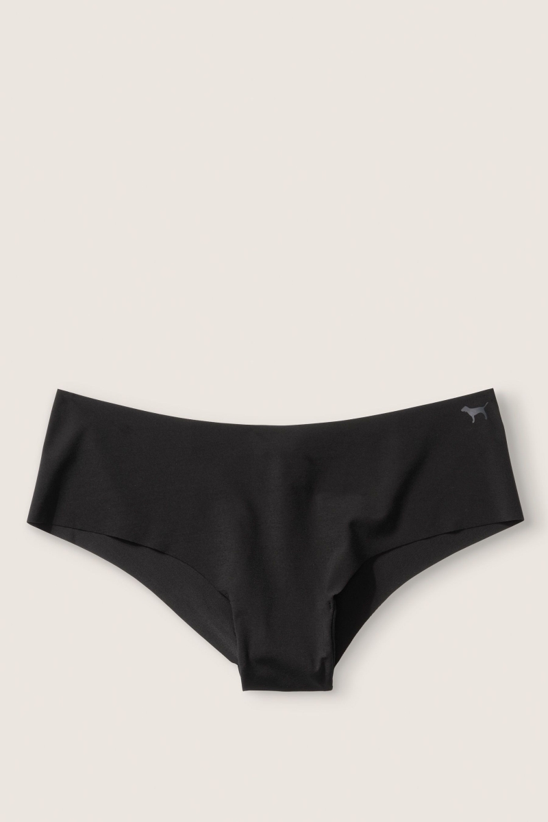 Victoria\'s Secret No-Show No Show Cheeky Panties Negras | 142075PSN