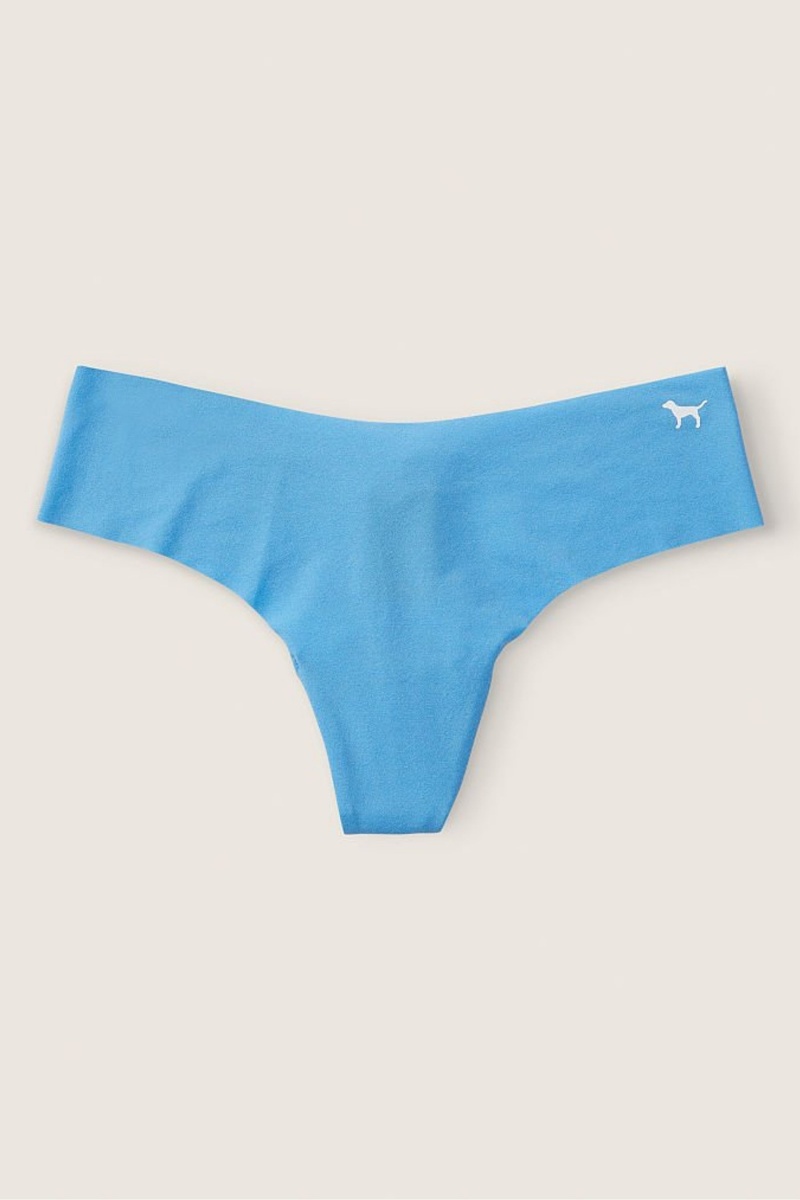 Victoria\'s Secret No Show Tanga Panties Azur | 351298OJQ