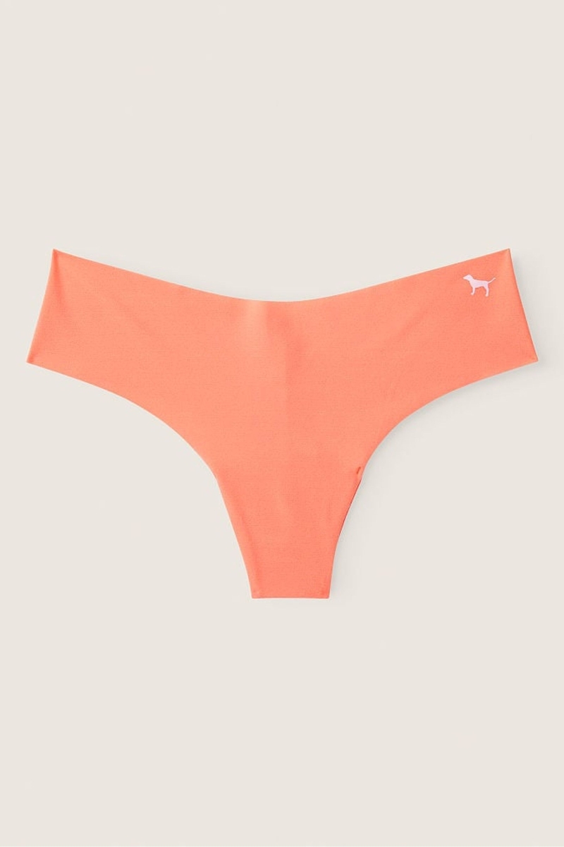 Victoria\'s Secret No-Show Tanga Panties Azules | 743601VDK