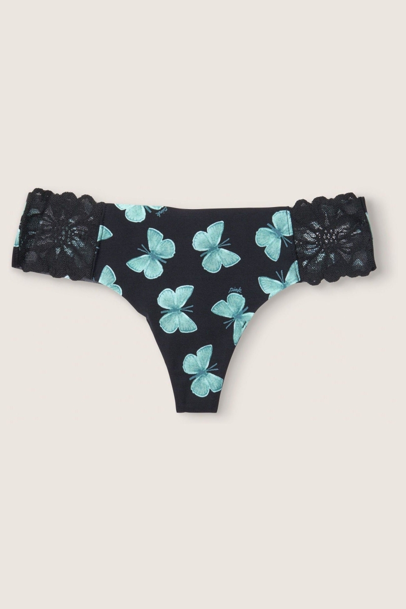 Victoria\'s Secret No Show Tanga Panties Rosas | 918604VBX