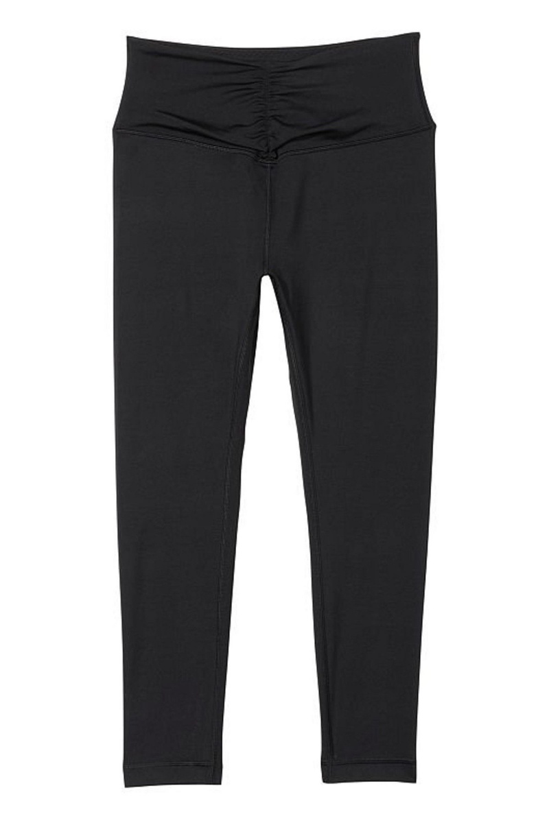 Victoria's Secret Ruched Legging Negras | 510394ZHX