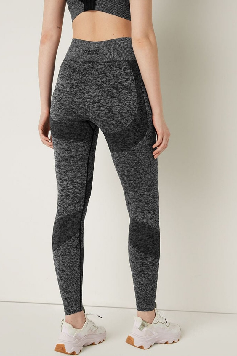 Victoria's Secret Seamless High Cintura Legging Gris | 982014XDK