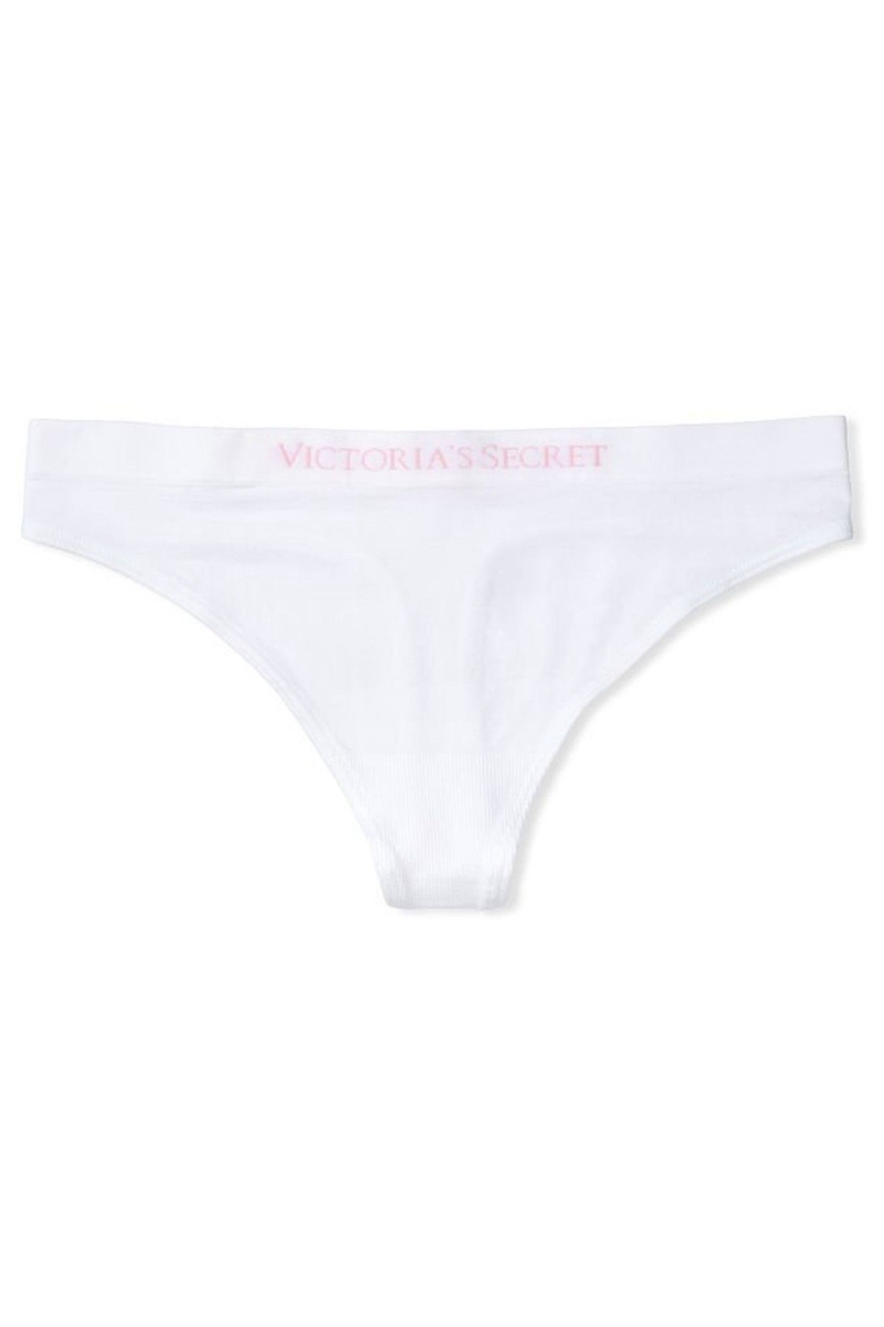 Victoria's Secret Seamless Tanga Panties Almost Nude | 249863JRL