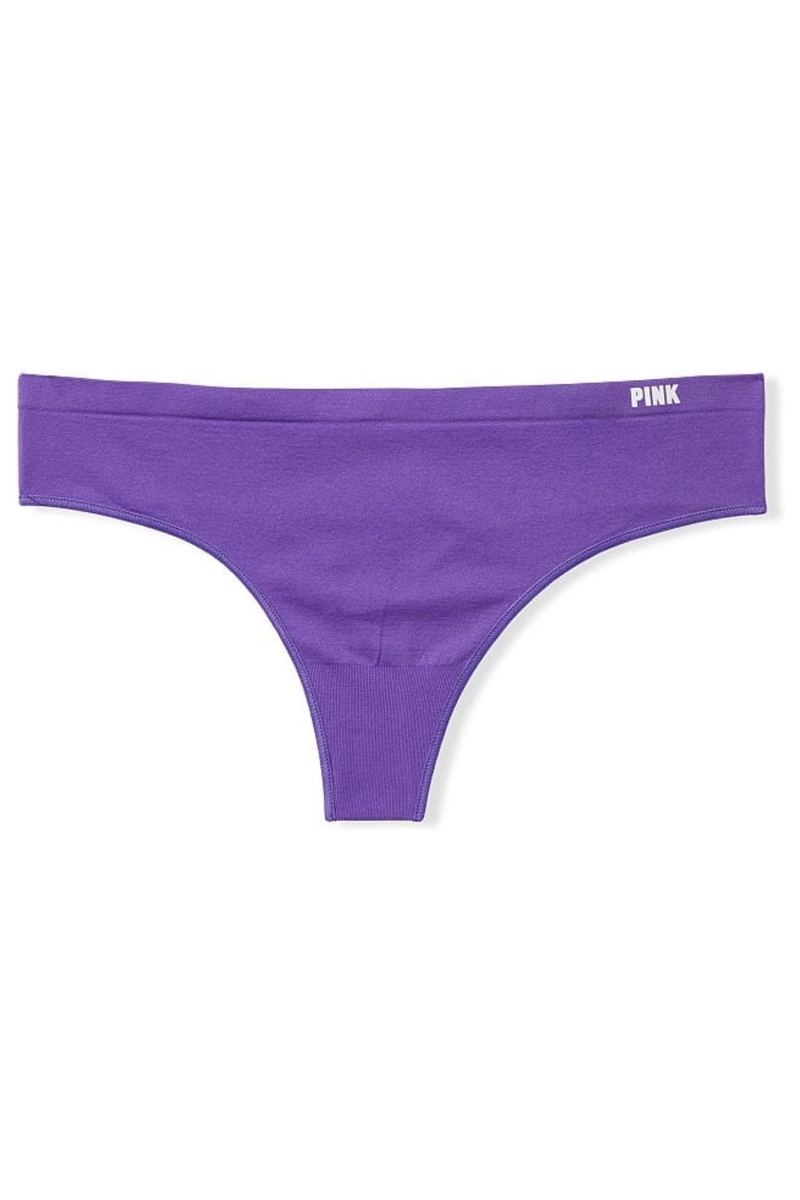 Victoria\'s Secret Seamless Tanga Panties Amber Clay | 953760IWY