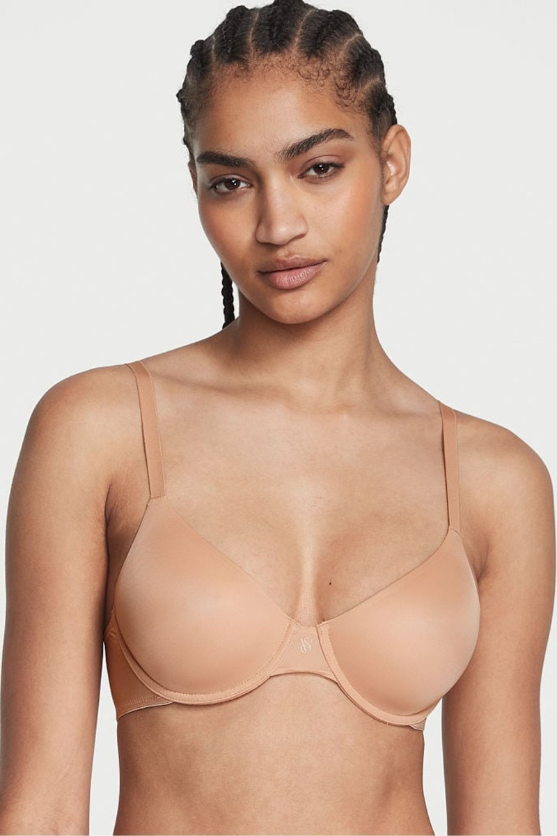 Victoria\'s Secret Sexy Illusions by Angelight FullCoverage Smooth Bra Praline Nude | 371906PGD