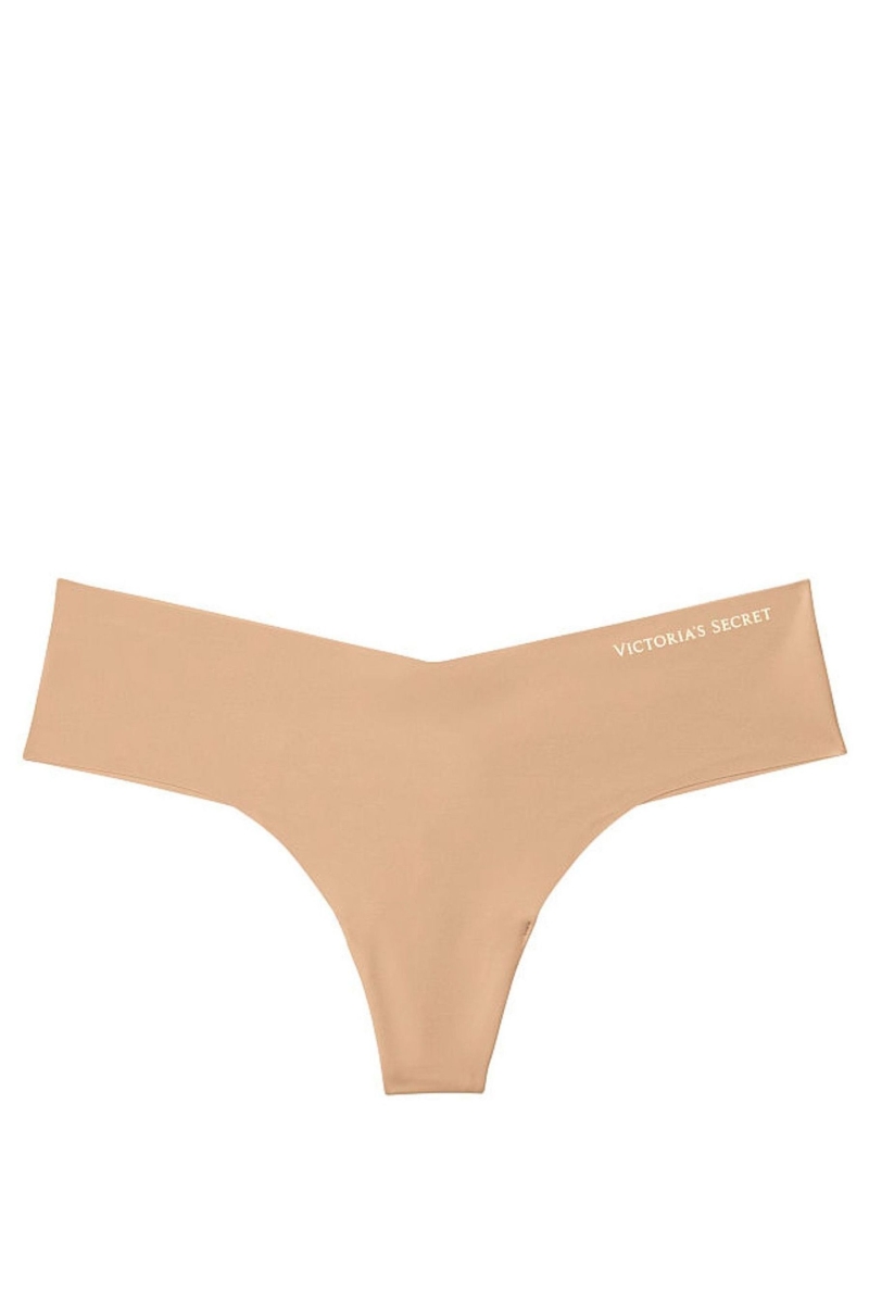 Victoria\'s Secret Sexy Illusions by No Show Tanga Panties Almost Nude | 617048XGJ