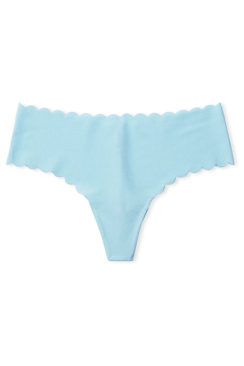 Victoria's Secret Sexy Illusions by Smooth No Show Tanga Panties Verde | 795016IFA