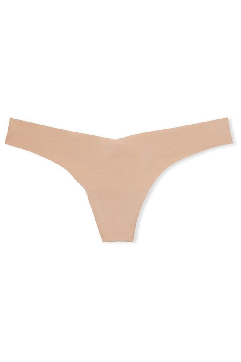 Victoria's Secret Sexy Illusions by Tanga Panties Sweet Praline Nude | 397586PDI