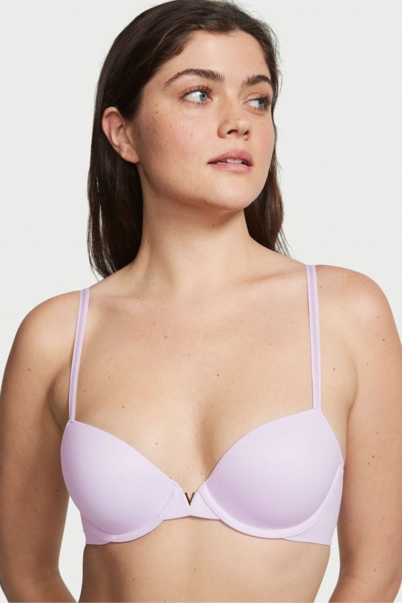 Victoria\'s Secret Smooth Lightly Forro Demi Bra Marrones | 694501TFN