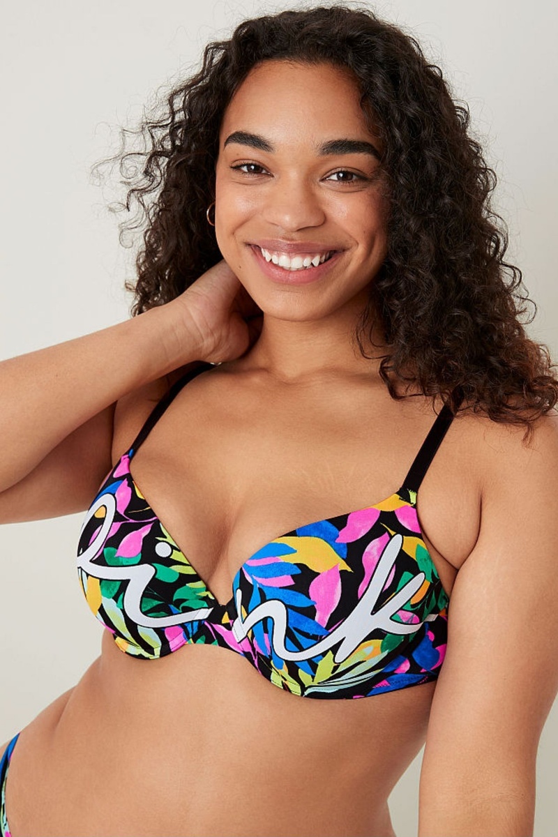 Victoria\'s Secret Smooth Push Up T-Shirt Bra Moradas | 243650TZN