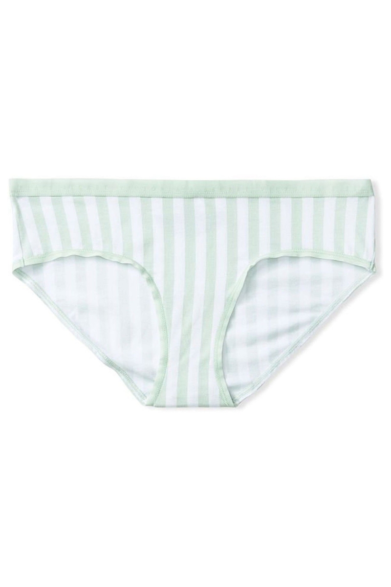 Victoria\'s Secret Stretch Algodon Stretch Algodon Hipster Panties Berry Blush Casual Stripe | 826071KSD